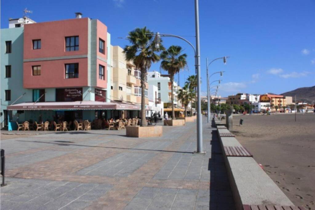 Mar&Mar, Apartamento Con Solarium Y Piscina Gran Tarajal Bagian luar foto