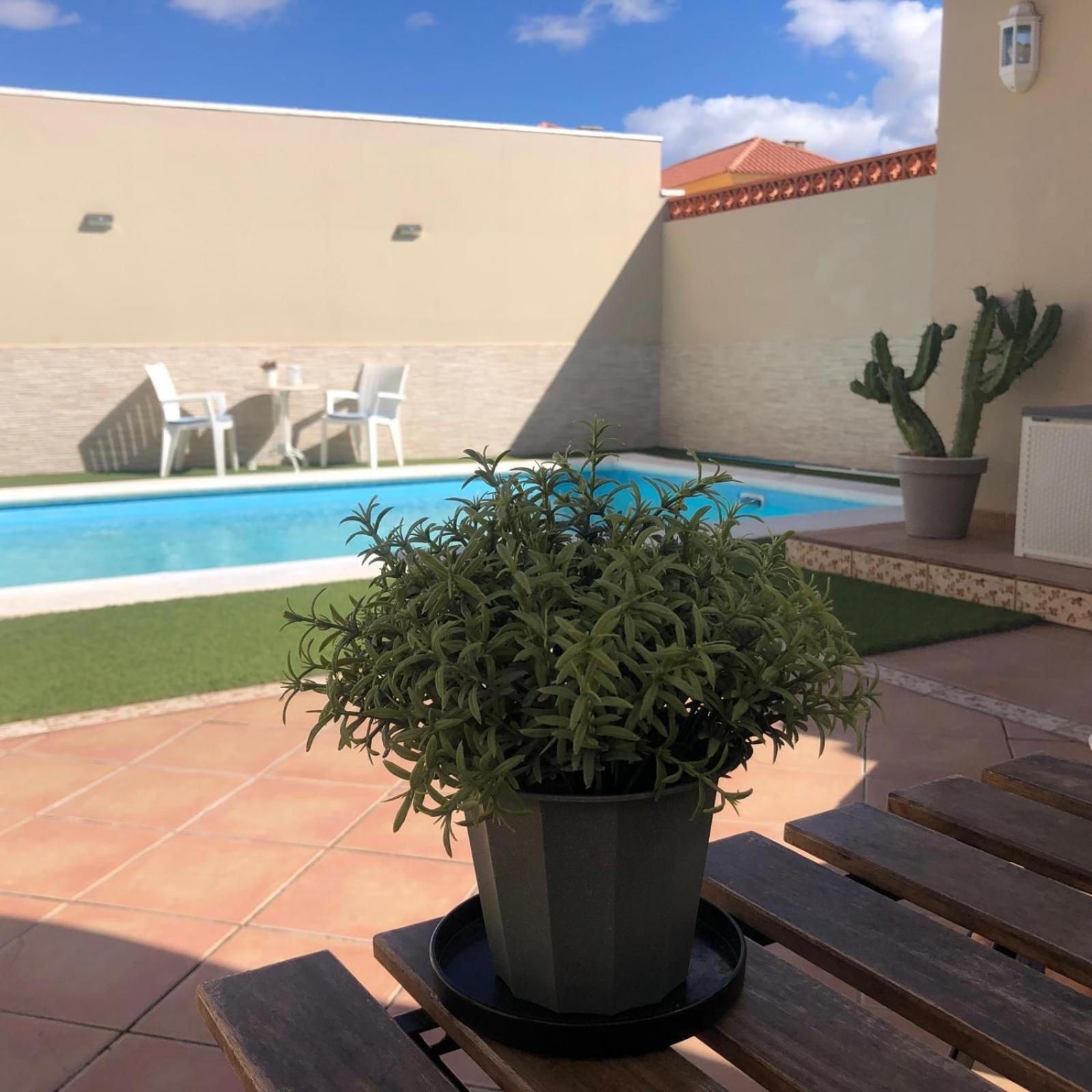 Mar&Mar, Apartamento Con Solarium Y Piscina Gran Tarajal Bagian luar foto