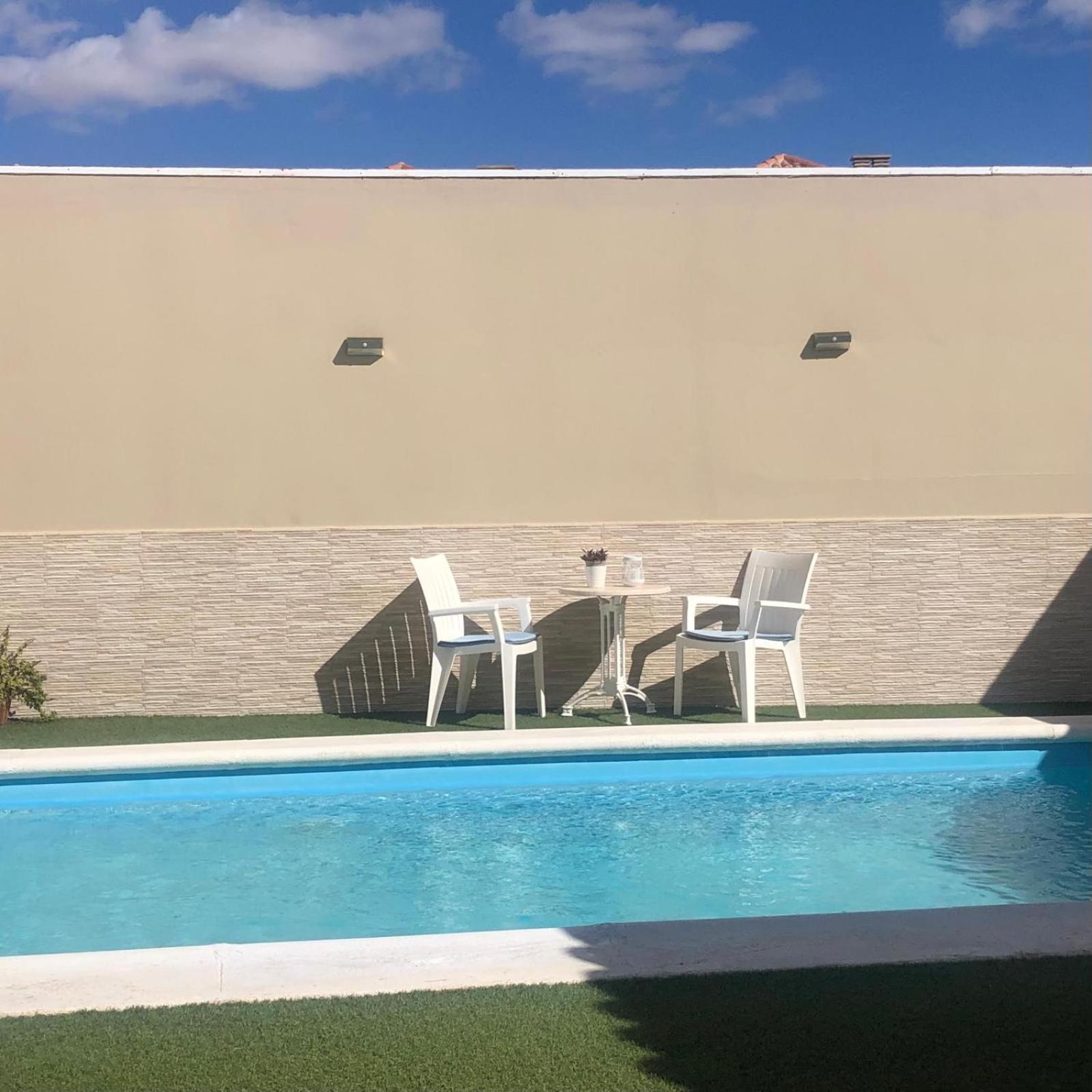 Mar&Mar, Apartamento Con Solarium Y Piscina Gran Tarajal Bagian luar foto