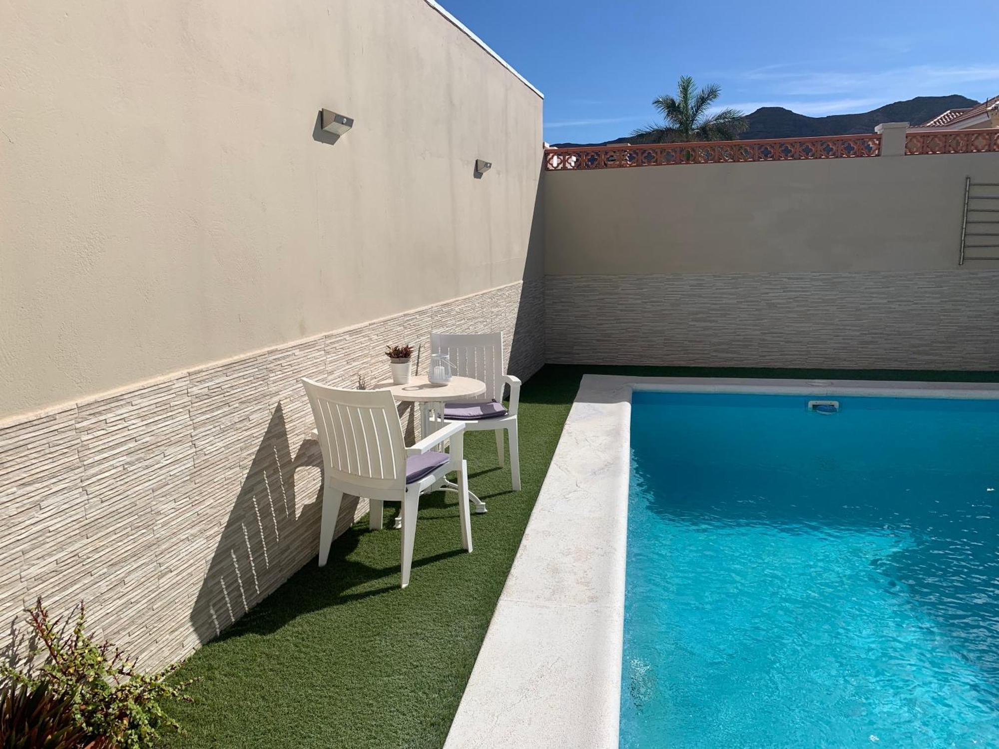 Mar&Mar, Apartamento Con Solarium Y Piscina Gran Tarajal Bagian luar foto